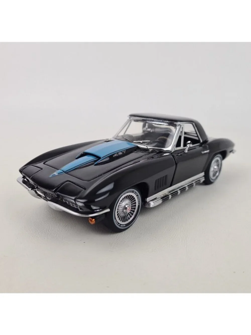 Franklin Mint Precicion 1967 Chevrolet Corvette 427 Black DieCast B11UL65